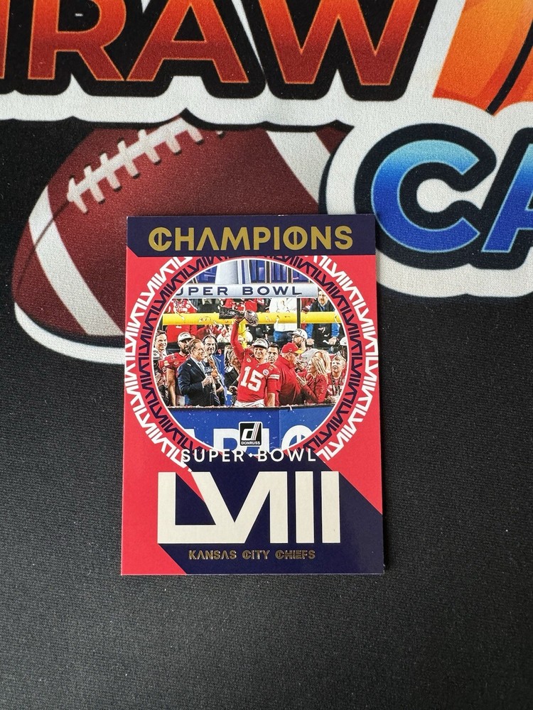 2024 Donruss Super Bowl Champions Kansas City Chiefs #750 SP Insert