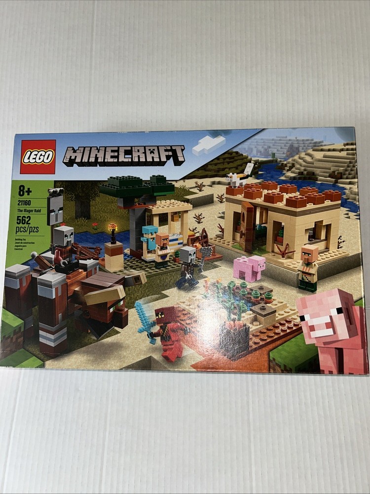 LEGO Minecraft: The Illager Raid (21160) New Sealed Retired Set