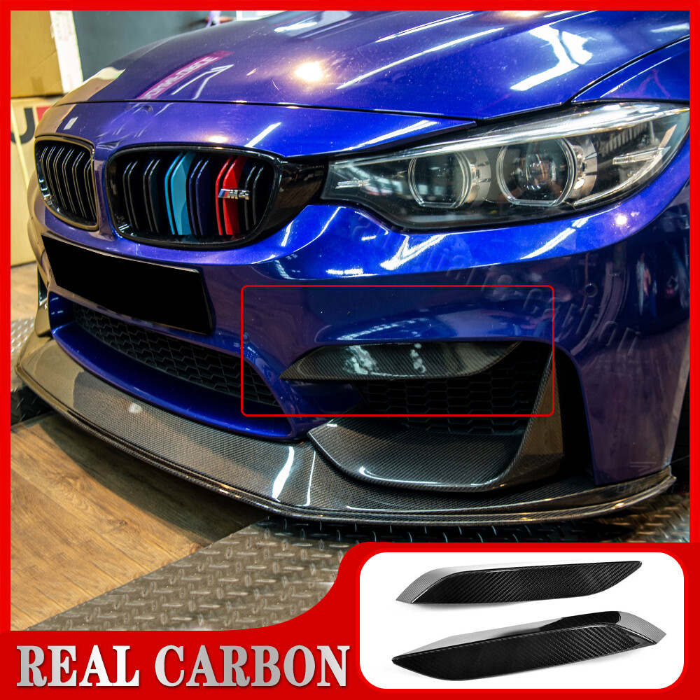 Carbon Fiber Front Bumper Splitter Canard Lip for BMW F80 M3 F82 F83 M4