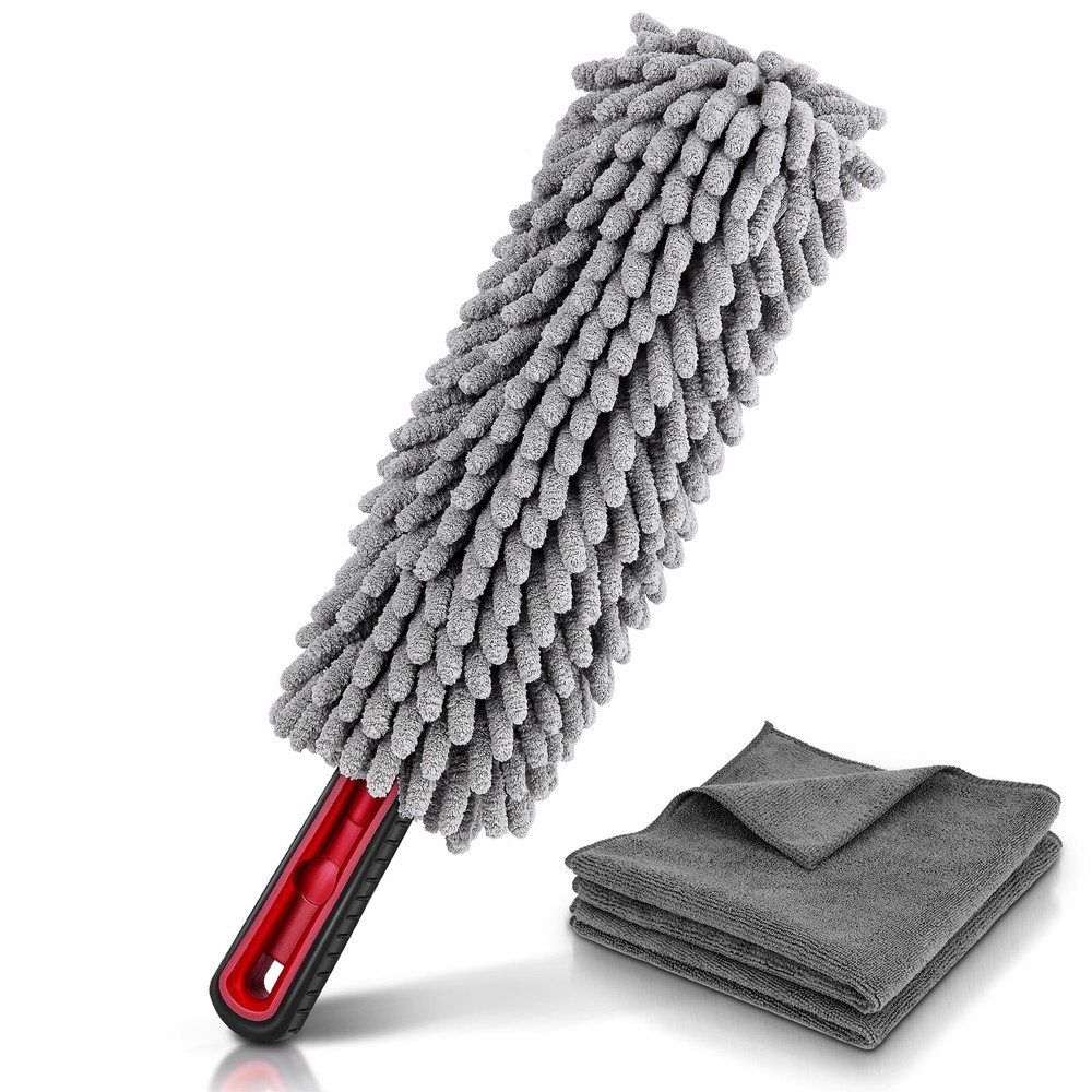 Microfiber Car Duster Interior Cleaning Towels 35cm for Car & Home Use