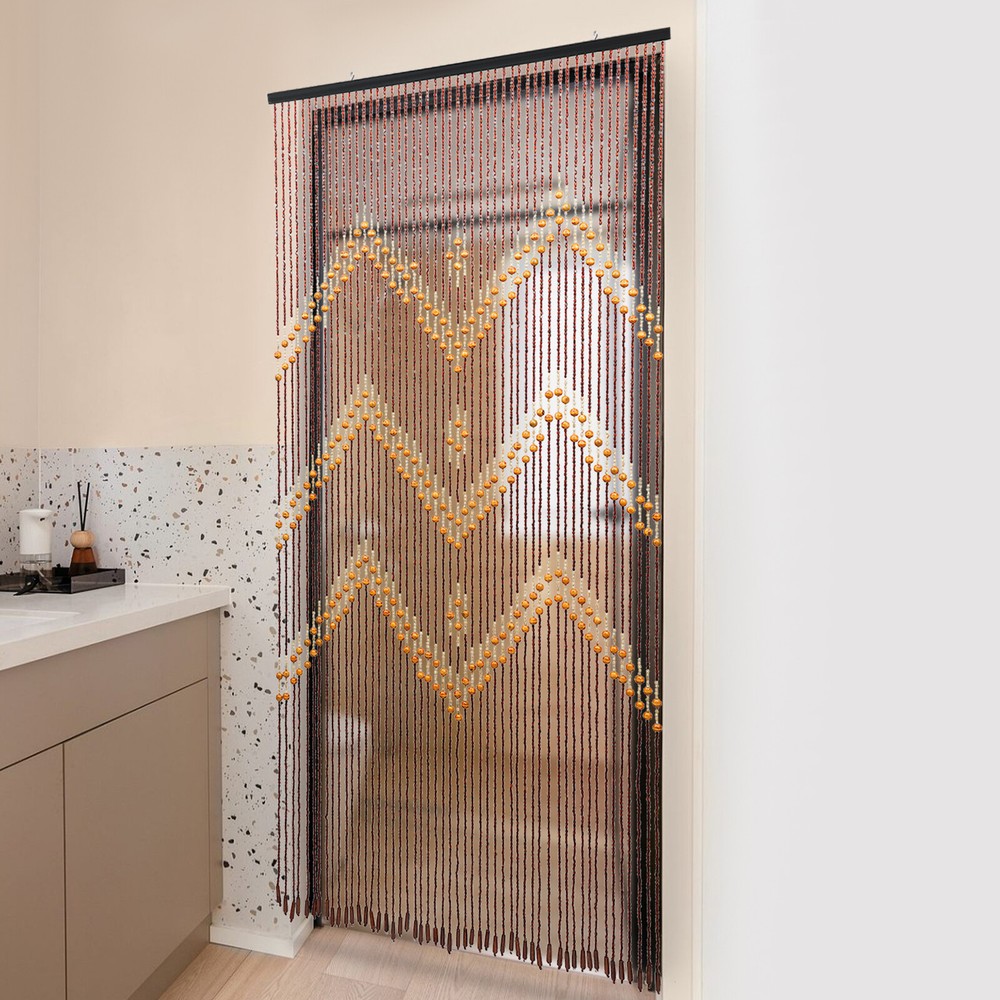 Natural Bamboo 52 Strands Handmade Curtain Beads Window Door Shoji Room Divider