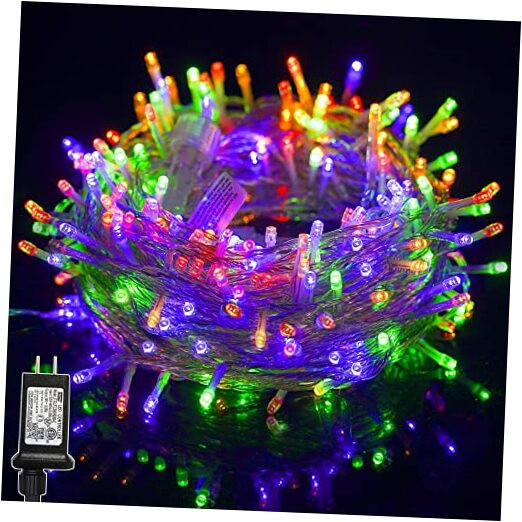 LJLNION 300 LED String Lights Outdoor Indoor, Extra Long 98.5FT Christmas