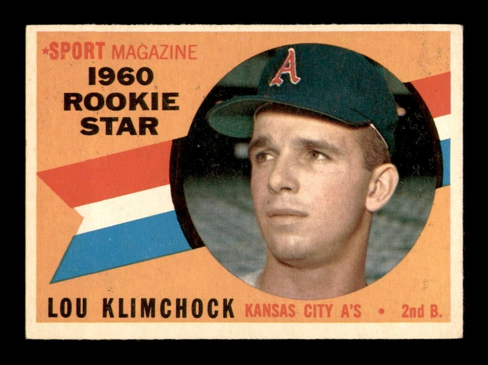 1960 Topps #137 Lou Klimchock EX-MINT Baseball Card OBGcards