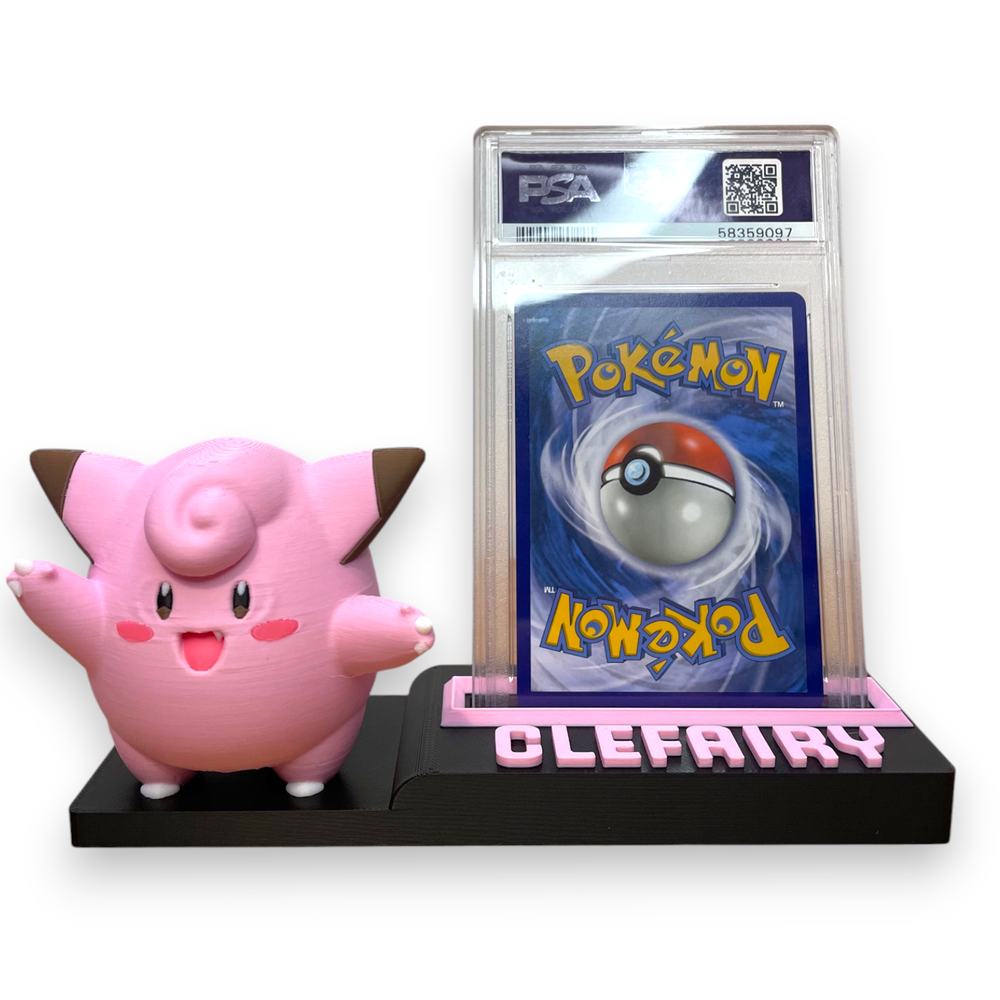 PSA/ACE Pokemon Card Holder CLEFAIRY Stand Display Graded Choose your Pokemon