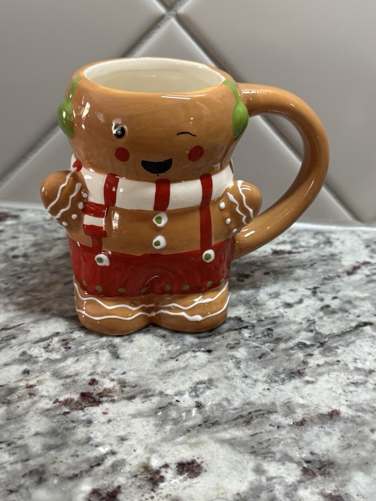 Gingerbread Man 9oz Figural Mug from Target Wondershop Christmas 2024