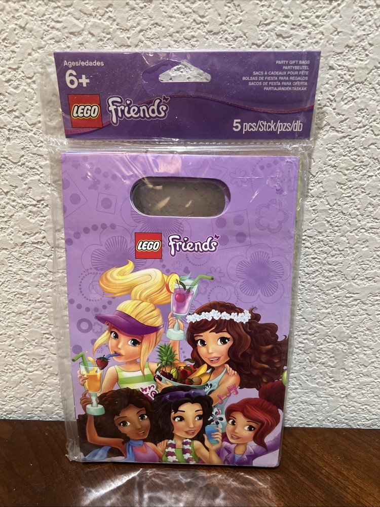 LEGO Friends Party Bags 5 Pcs Per Pack 851367 New Sealed RARE!