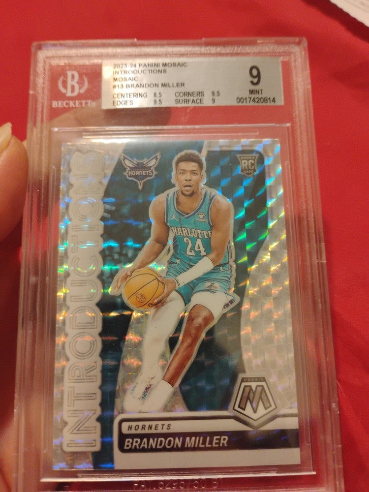 Brandon Miller  Mosaic Panini Introductions Midnight