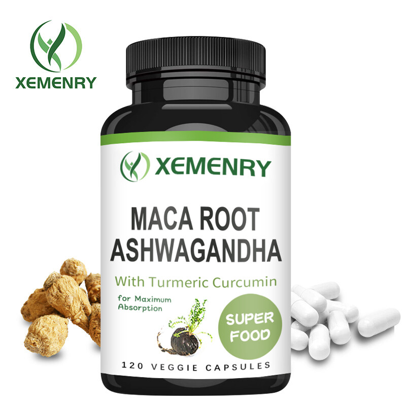 Maca Root Ashwagandha -  Improve Muscle Energy & Stamina, Testosterone Booster