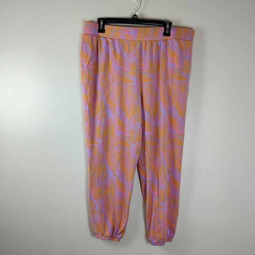 Candace Cameron Bure Womens Large Floral Pajama Pants