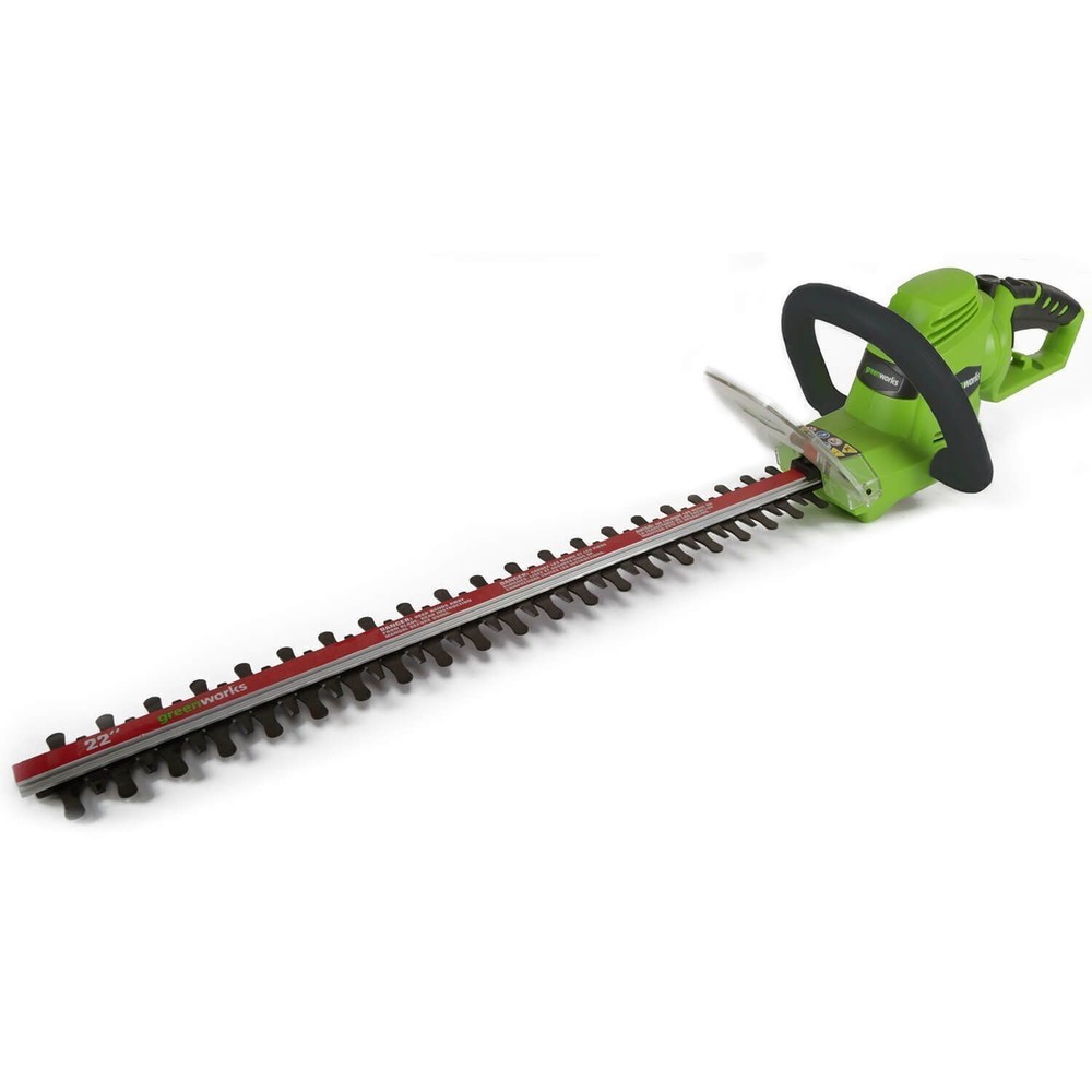 22-Inch 4A Corded Electric Hedge Trimmer for Grass Shrubs & Weeds