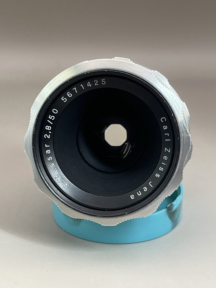 Vintage Carl Zeiss Jena Tessar 2.8 50mm M42 Lens Excellent Condition 5671425