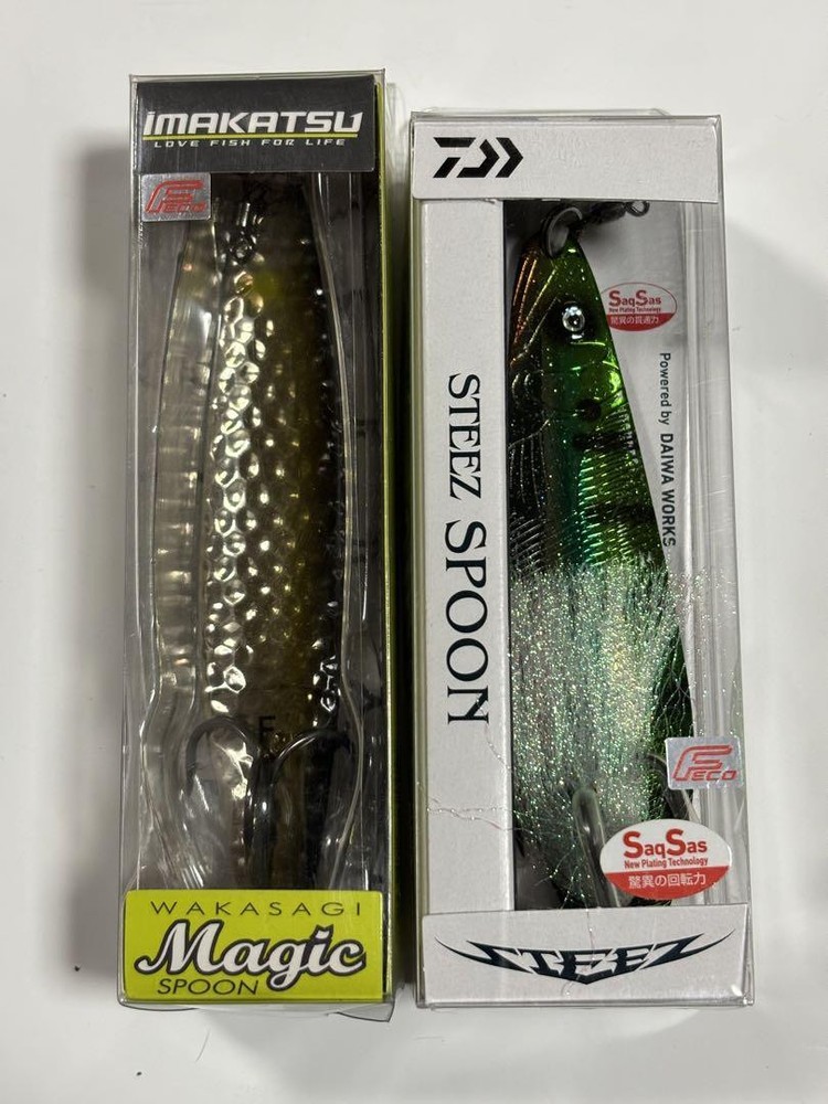 Fishing Lure Imakatsu Daiwa Lure Set Smell Magic Spoon Steez