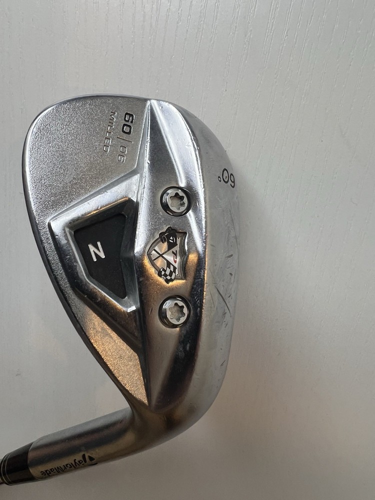 TaylorMade TP Z Milled 60° Lob Wedge 06 Bounce KBS Wedge Flex Steel RH 35in Golf Club