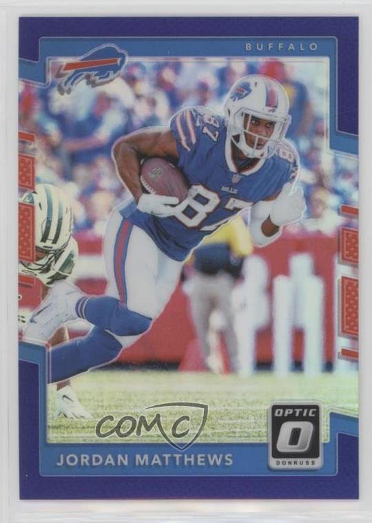 2017 Donruss Optic Purple Prizm /50 Jordan Matthews #22