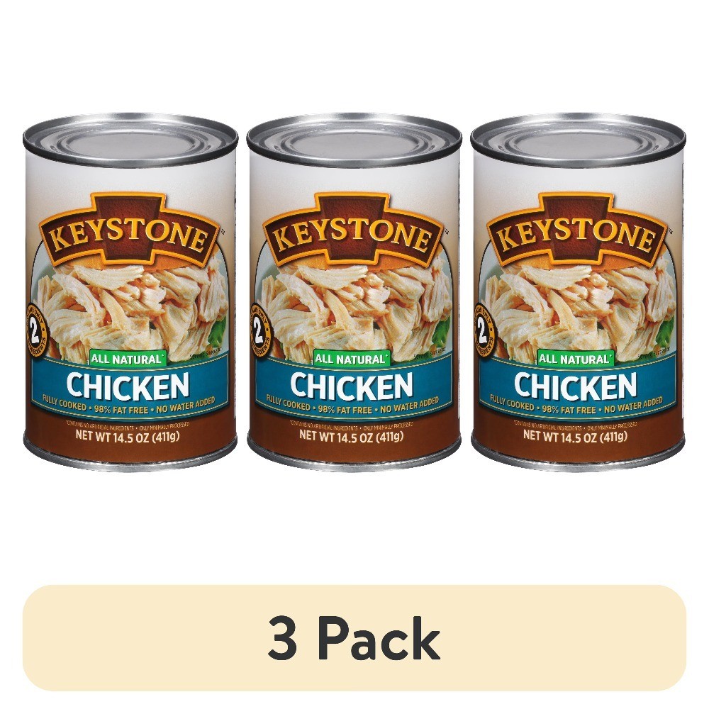 All Natural Chicken 14.5 oz Can 3-Pack Human Grade Premium Dog Food