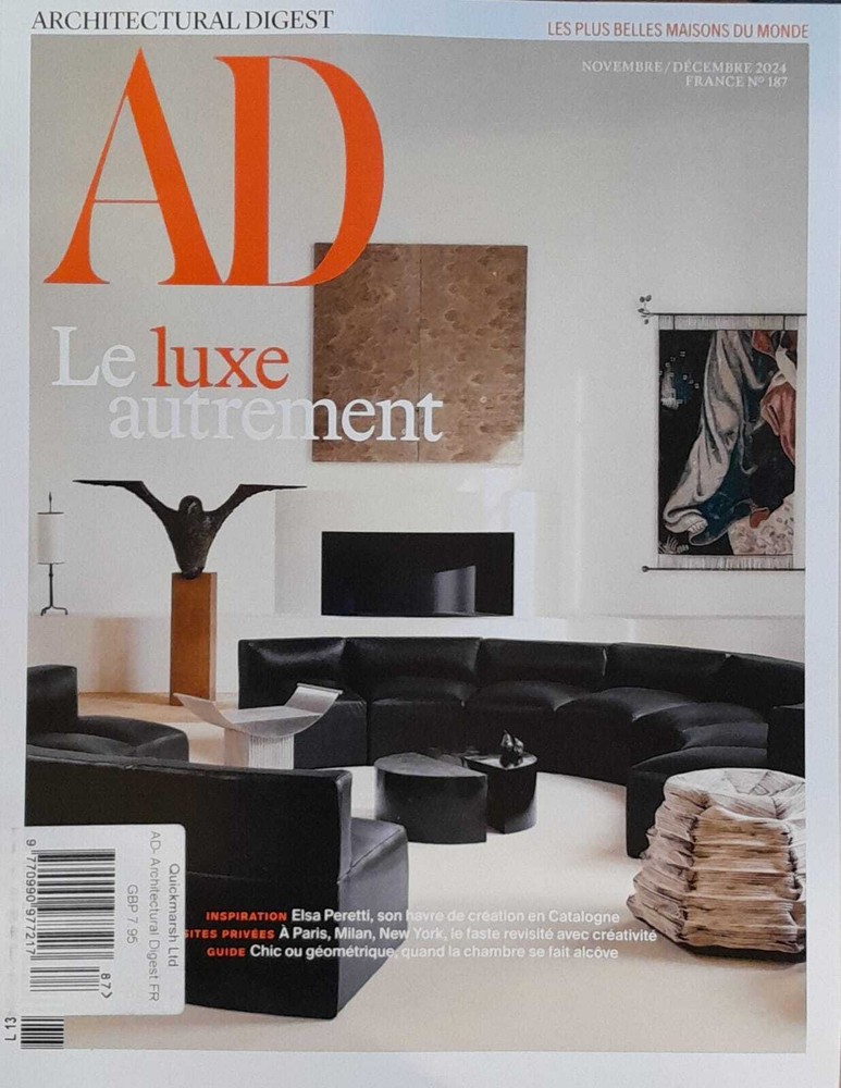 Architectural Digest France Magazine November-December 2024