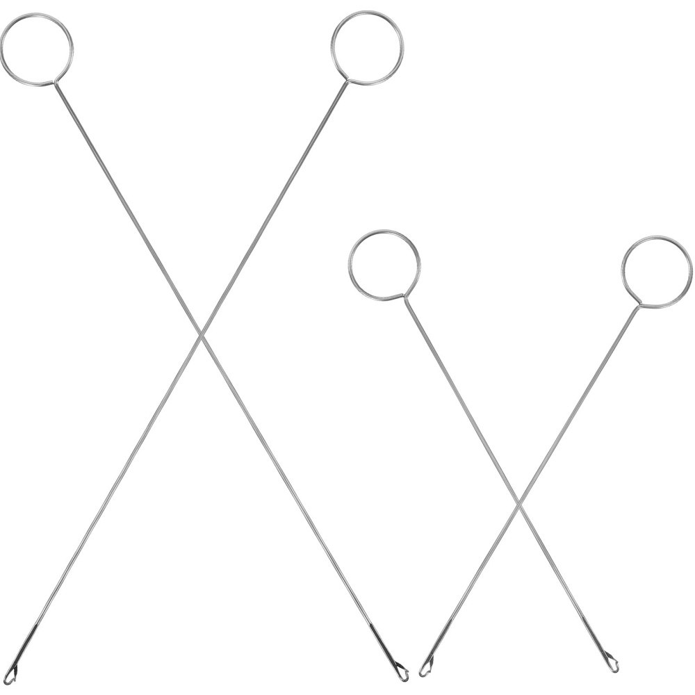 4pcs stitch insertion flex tools with metal needle thread device