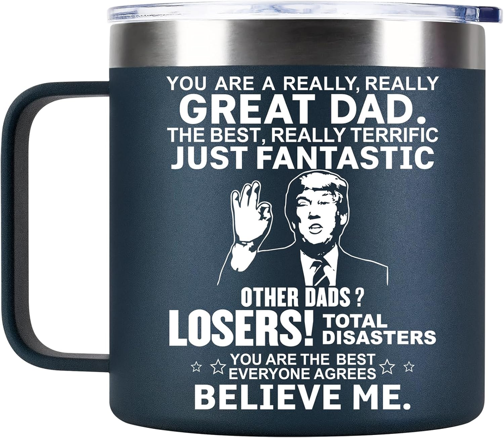 Funny Fathers Day Gifts for Dad Husband from Daughter Son Kids Wife - 14 Options-image