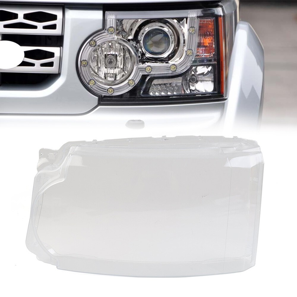 1pc Headlight Lens Cover Headlamp Lamp Shell For Land Rover Discovery 4 2010-13