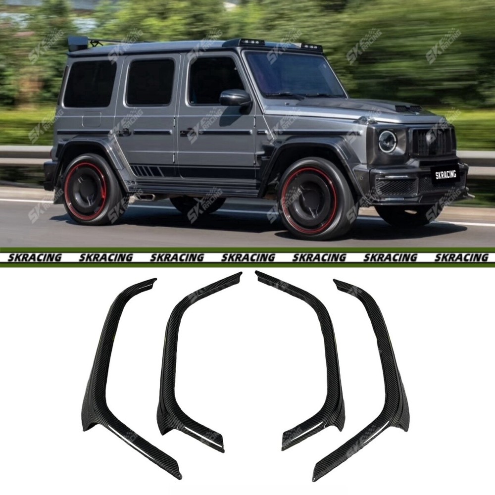 Dry Carbon Fiber Fender Flare Wheel Arch For 2019-2024 Benz G63 AMG G550 W464