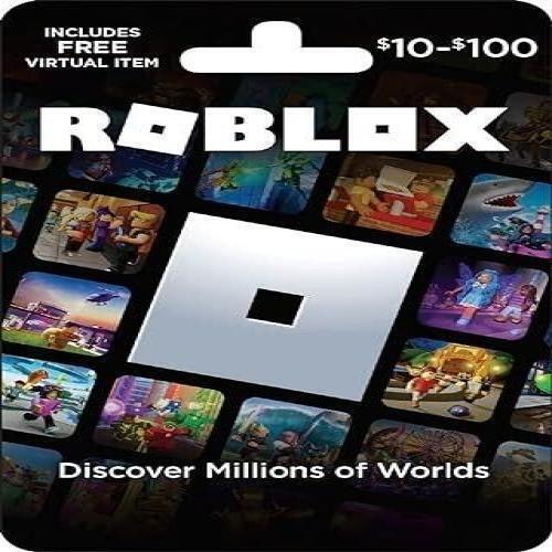 Roblox Physical Gift Card 75$ [includes Free Virtual Item play..