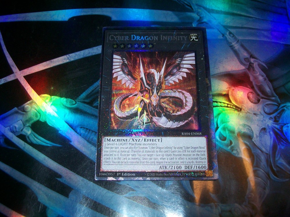 Cyber Dragon Infinity 1st Edition Prismatic Collector's Rare RA04-EN068-image