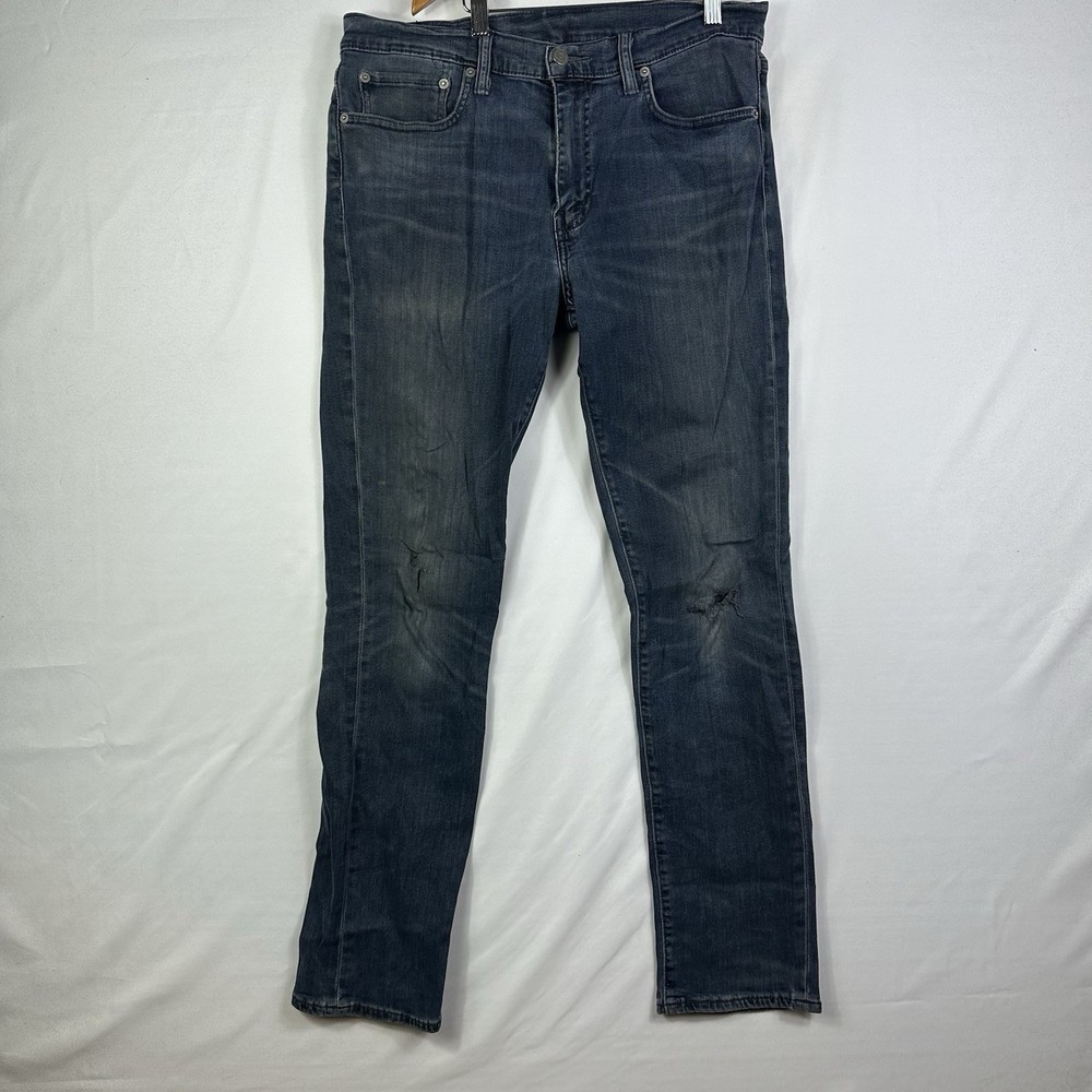 Levi's 511 Jeans Men’s 33x32 Blue Stretch Slim Fit Straight Medium Wash Denim