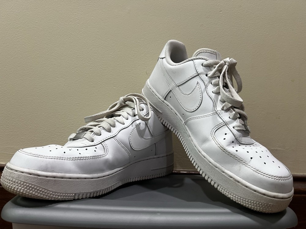 Nike Air Force 1 Low White | Classic AF1 Sneakers | Size 10.5