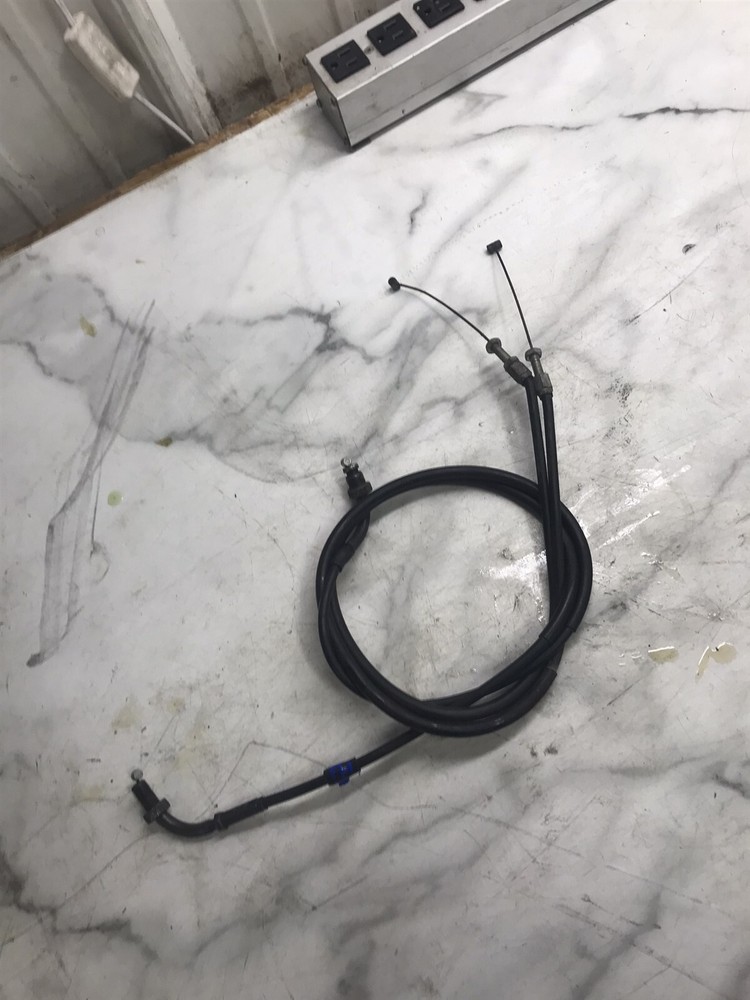 84 Honda VF1100S V65 Sabre throttle cable set OEM replacement