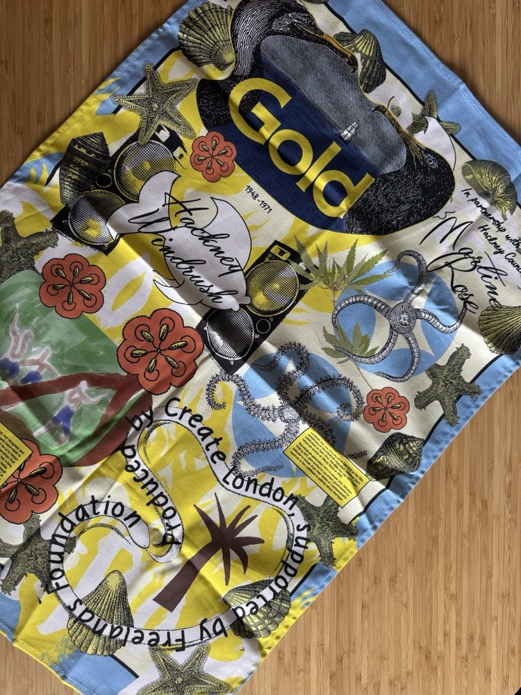 Martine Rose x Hackney Council Windrush Tea Towel Brand New RARE