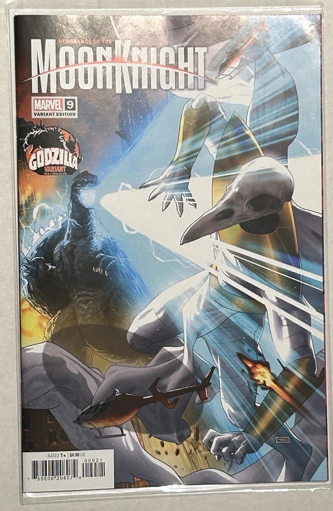 Moon Knight #9 Godzilla Variant Marvel Comics Brand New Unread
