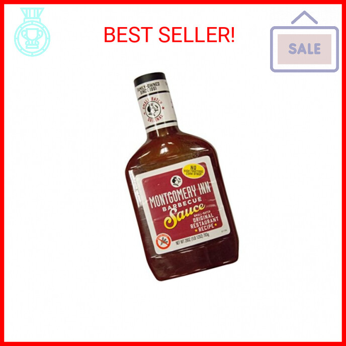 Montgomery Inn Original BBQ Sauce 28oz Bottle Tangy Rich Flavor