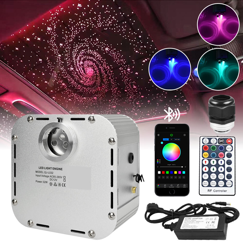 32W Twinkle Star Light Set for Ceiling Roof Car No Fiber Optic