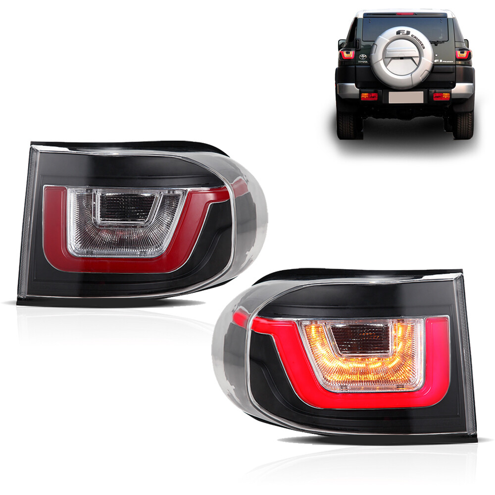 VLAND LED Tail Lights Brake Rear Lamps for Toyota FJ Cruiser 2007-2015
