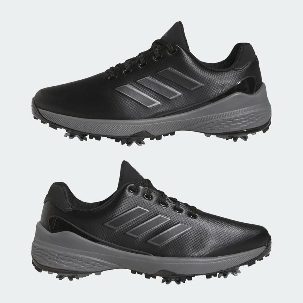 Adidas ZG23 Golf Shoes for Men in Black Silver Size 9.5 GW1178