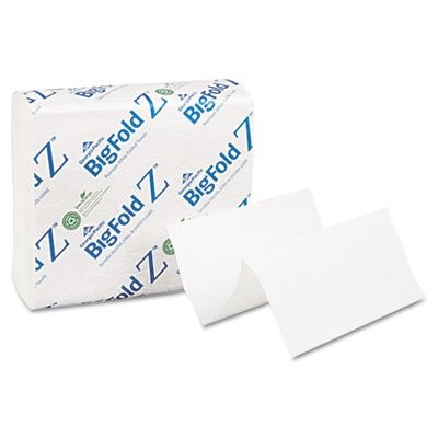 BigFold Z C-Fold Replacement Paper Towels 8x11 White 260 Pack