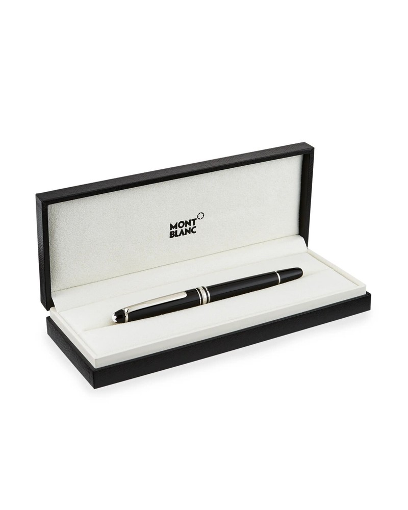 Montblanc Meisterstück Platinum Black Classique Rollerball Pen MB2865 On Sale