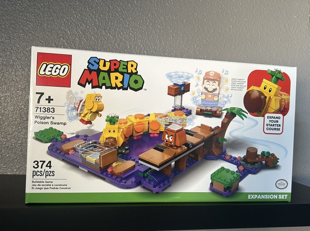 LEGO Super Mario Wiggler Poison Swamp Expansion Set 71383