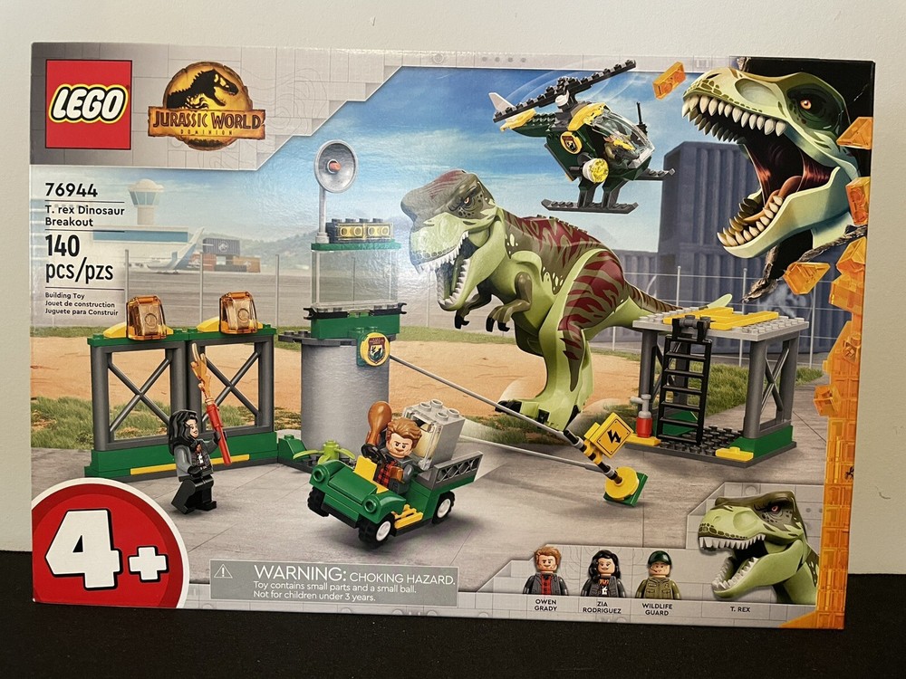 LEGO Jurassic World: T. Rex Dinosaur Breakout (76944). New. Sealed Box.