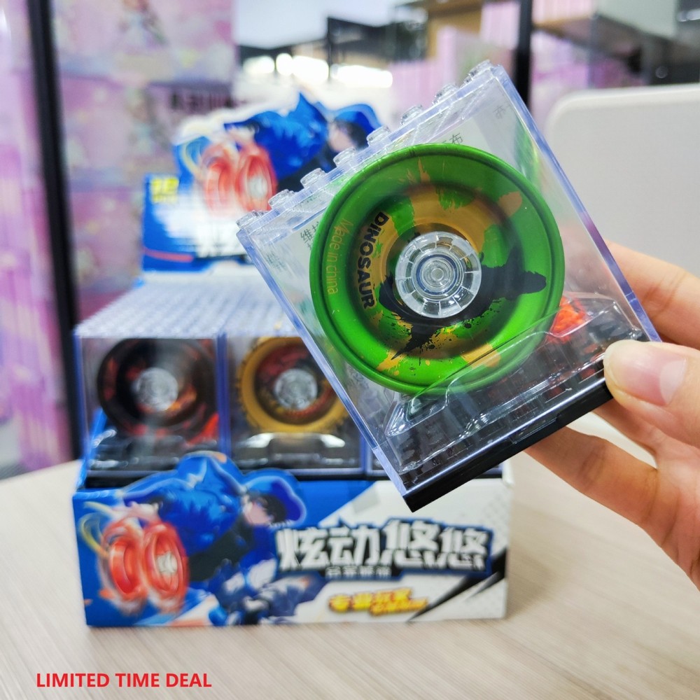 LIMITED TIME DEAL! PACK OF 2 METAL YOYO WITH COOL DESIGN, DURABLE TRENDY GIFT-image