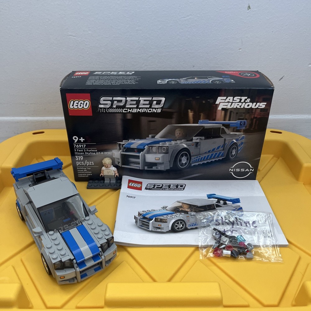 LEGO SPEED CHAMPIONS: 2 Fast 2 Furious Nissan Skyline Gt-R R34