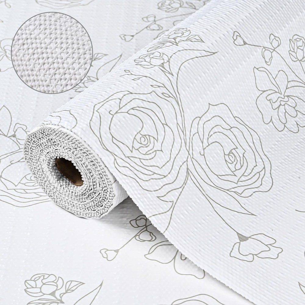 Non-Adhesive Kitchen Cabinet Shelf Drawer Liner Non-Slip Durable Paper