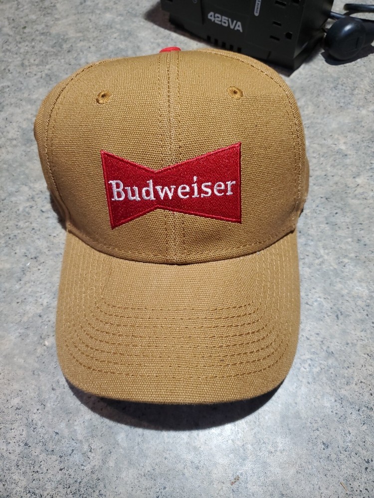 Budweiser Hat By H3 Headwear Brown /Tan Snap Back Adjustable