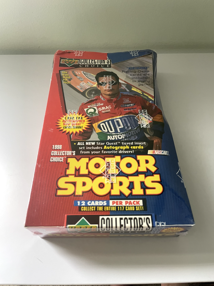 1998 Upper Deck Motorsports NASCAR Collector's Choice Hobby Box (SEALED)
