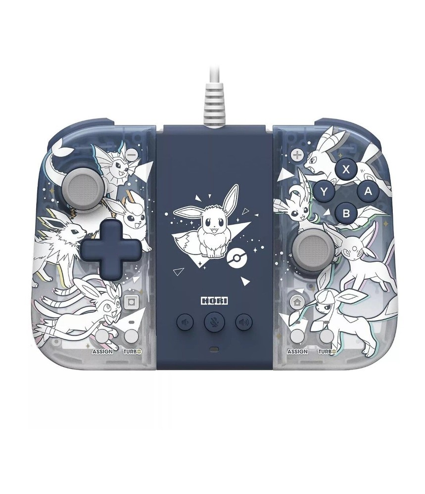 NIB Pokémon Eevee HORI Split Pad Compact Attachment Set Nintendo Switch Official