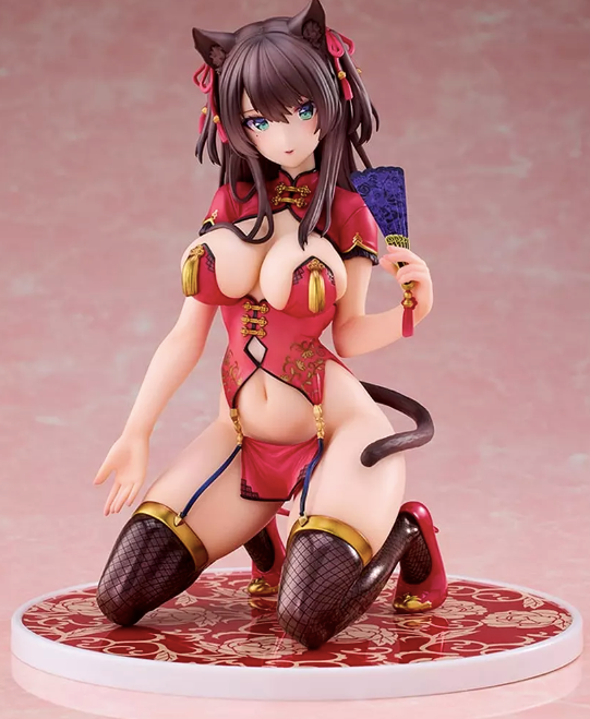 Pink Cat Native official Kuroneko 1/6 Figure 17cm by Mataro 2025 japan