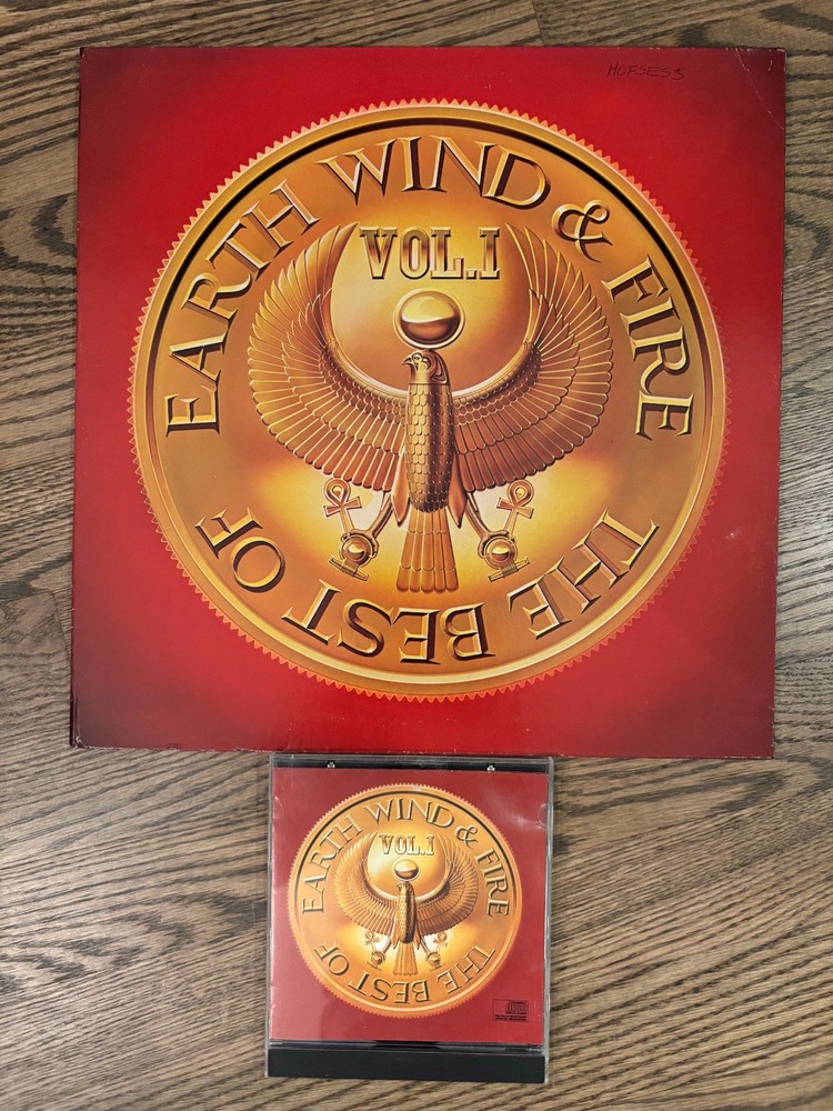 The Best Of Earth, Wind & Fire Vol. 1 Vinyl LP 1978 FC 35647 + Bonus CD