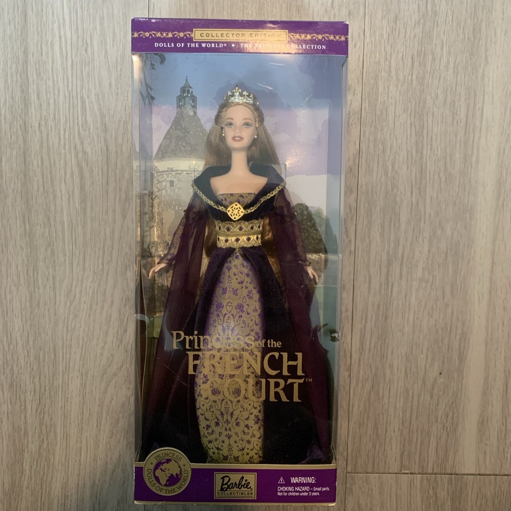 Princess of the French Court Barbie 28372 / Dolls Of The World Series/ Purple