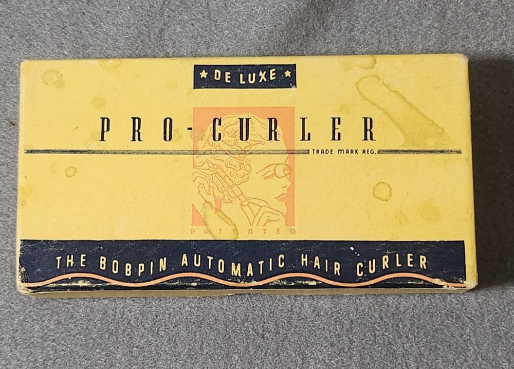 Vintage Pro Curler - The Bobpin Automatic Hair Curler - Used in Box