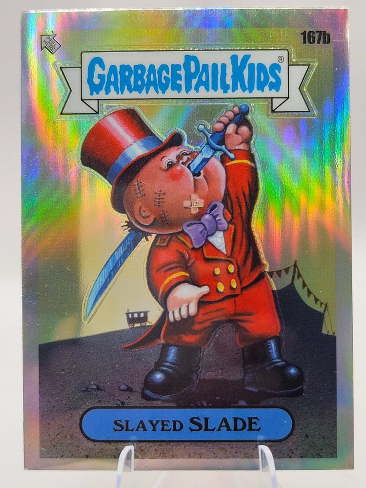 2022 GPK Chrome Series 5 Slayed Slade 167b Refractor Card